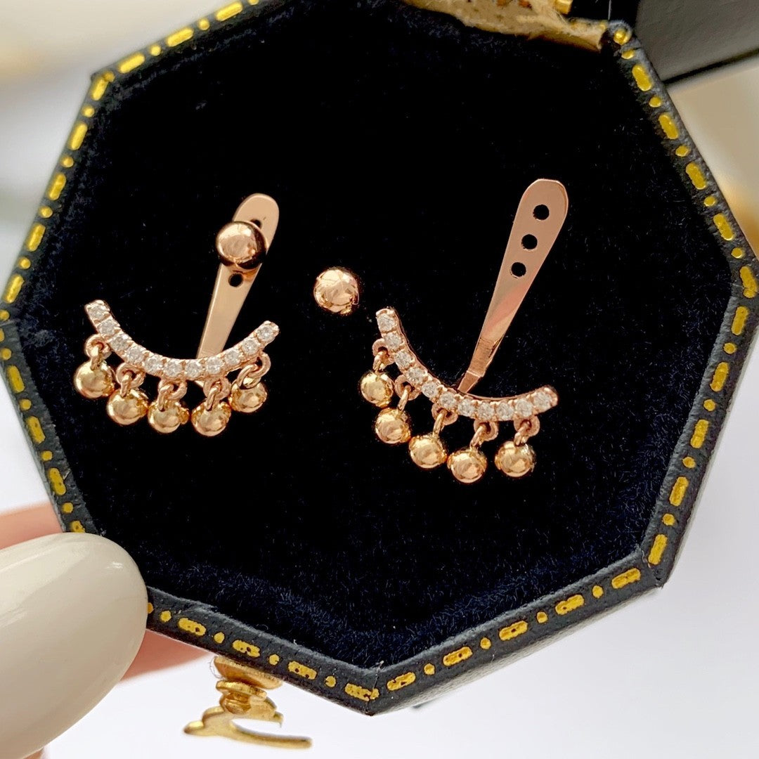 k18ダイヤモンドタッセルシャンデリアピアス