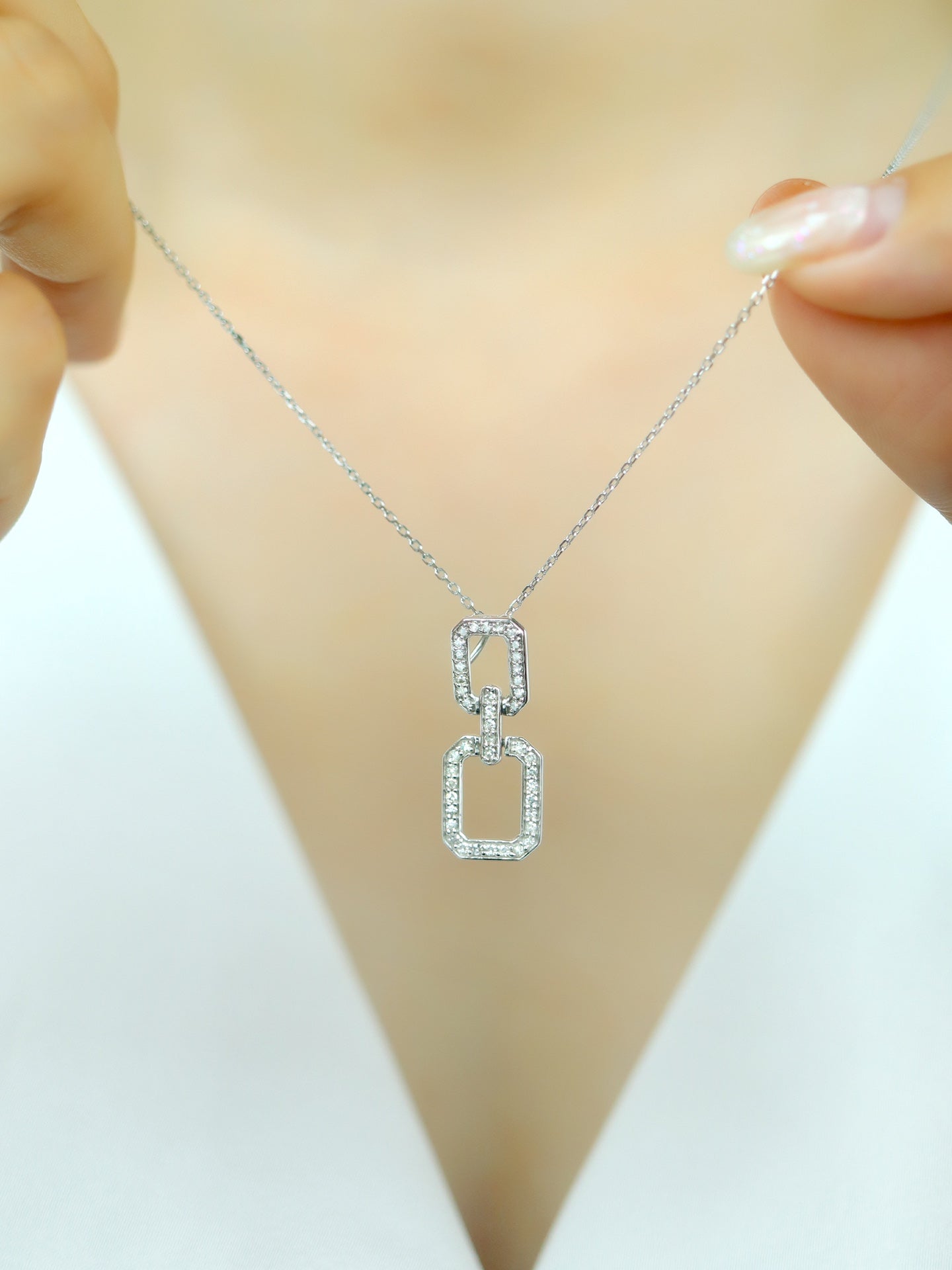 k18ダイヤモンドバックル ペンダントトップ
